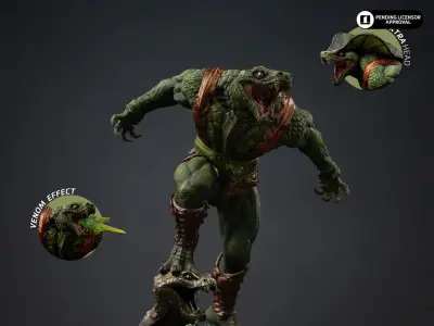 Statue masters of the universe kobra khan 1/10